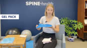 Gel pack as ice therapy