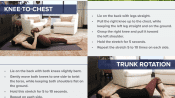 Infographic of Target Muscle Stretches for SI Joint Pain