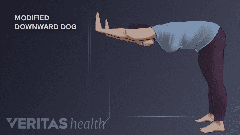 Modified down dog
